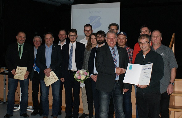 2016 Ehrungen Vereinsabend
