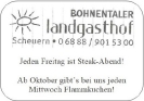 Bohnentaler Landgasthof