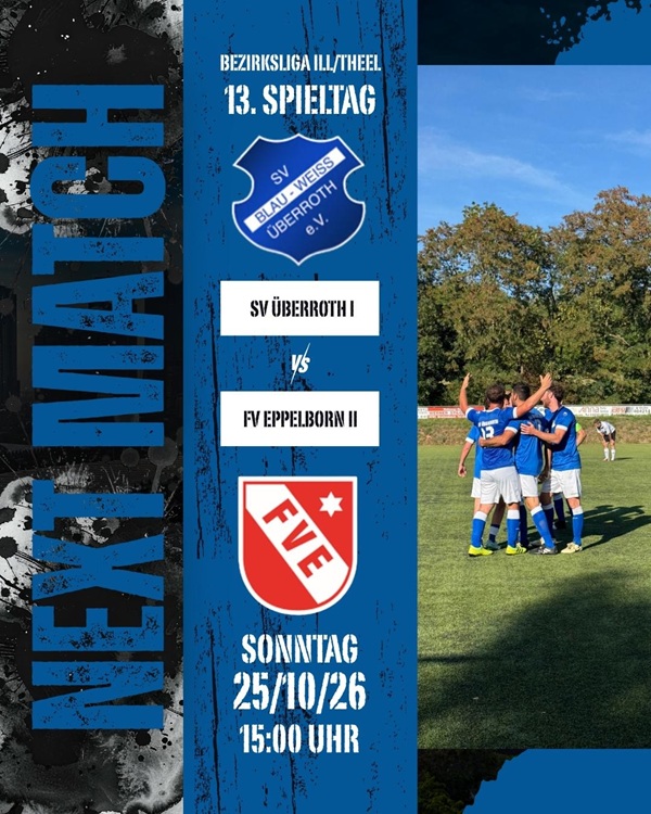 20261025 13. Spieltag 1. Mannschaft
