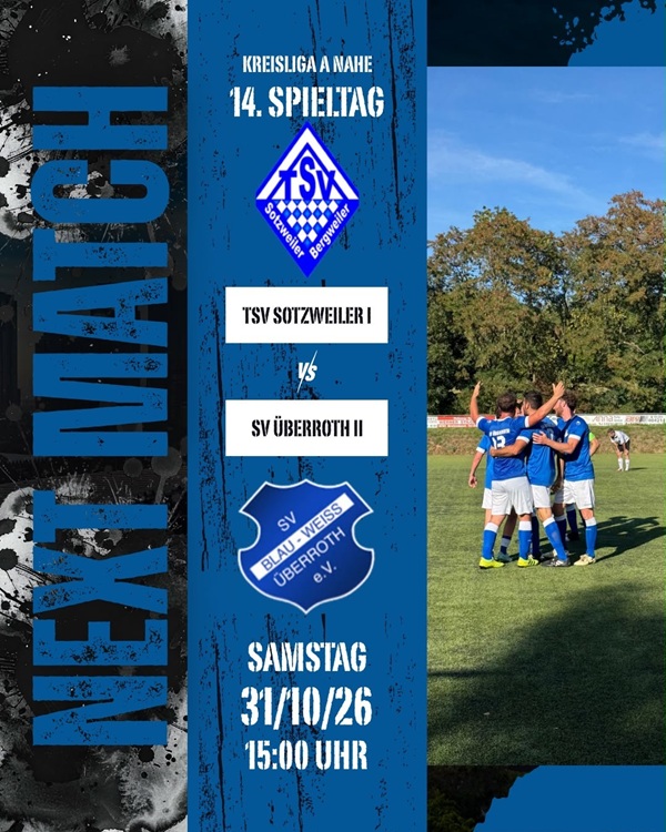 20261031 14. Spieltag 2. Mannschaft